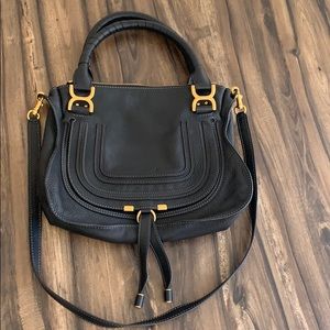 Chloe ‘Medium Marcie’ leather satchel